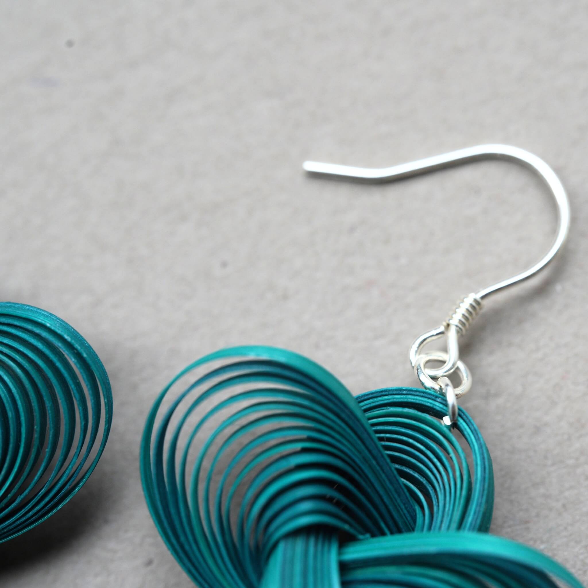 Bamboo-woven Earrings | Chinese Knot