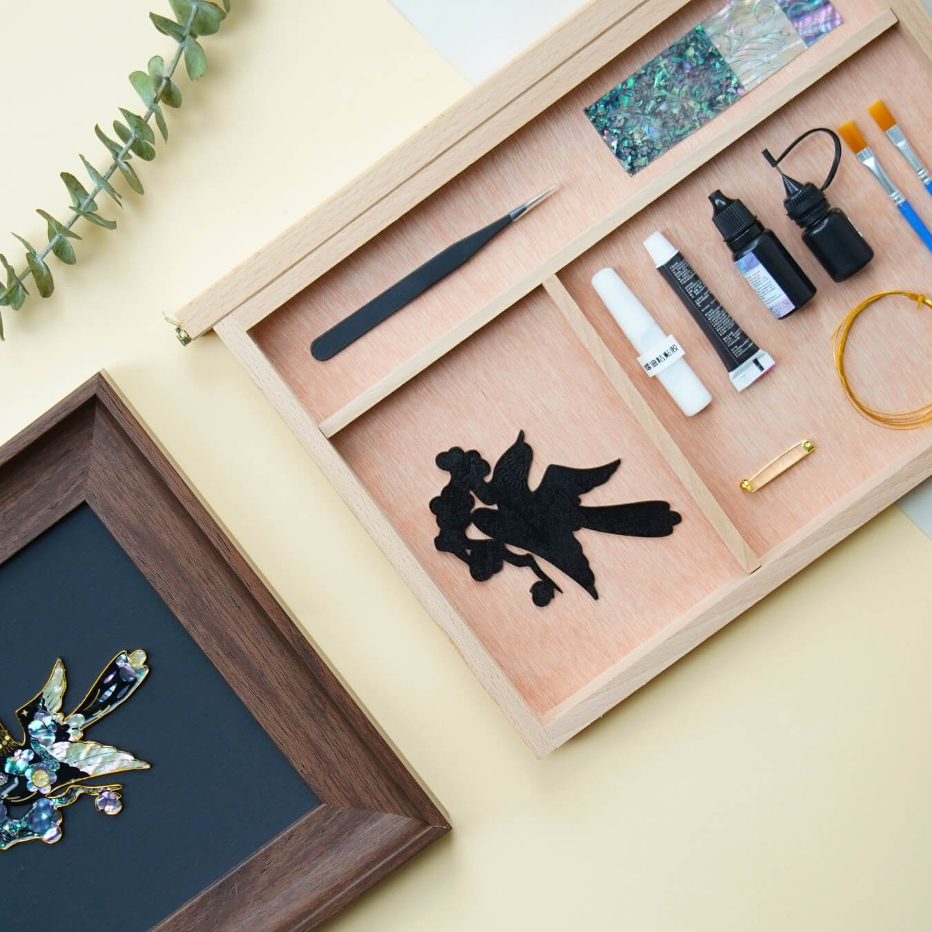 Modern Mother of Pearl Inlay DIY Kit | Magpie