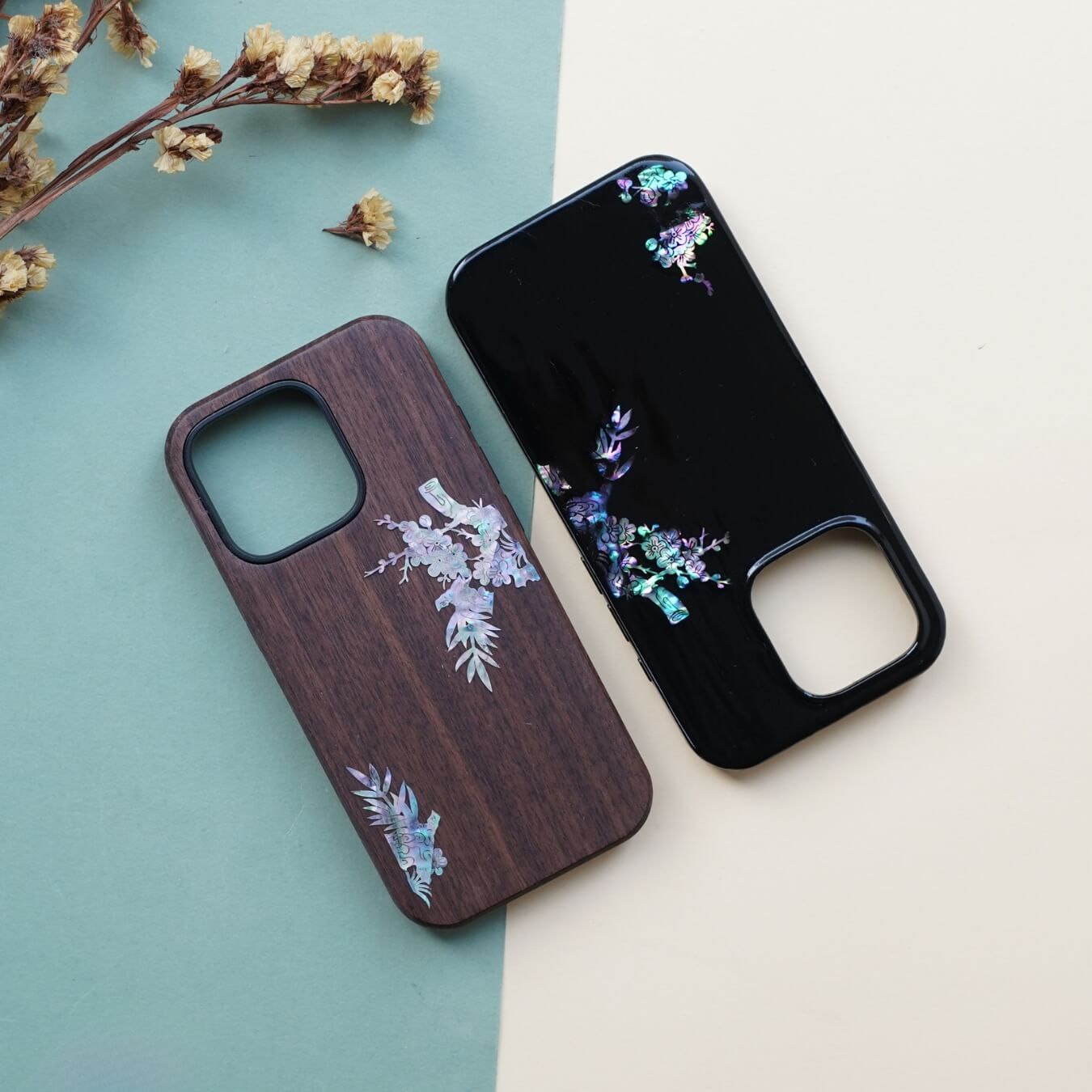 Daqi Lacquered iPhone Case DIY Kit | Plum Tree