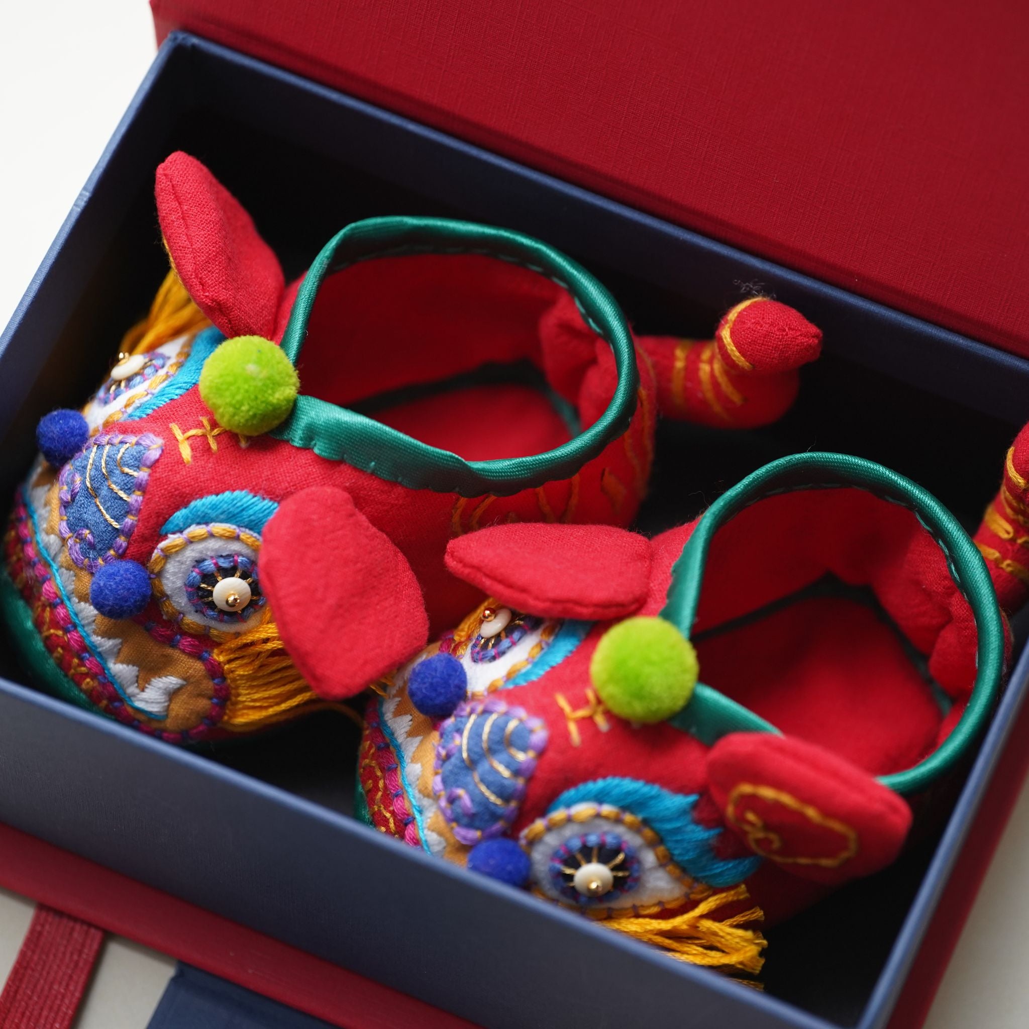 Tiger Guardian Shoes | Embroidery Kit