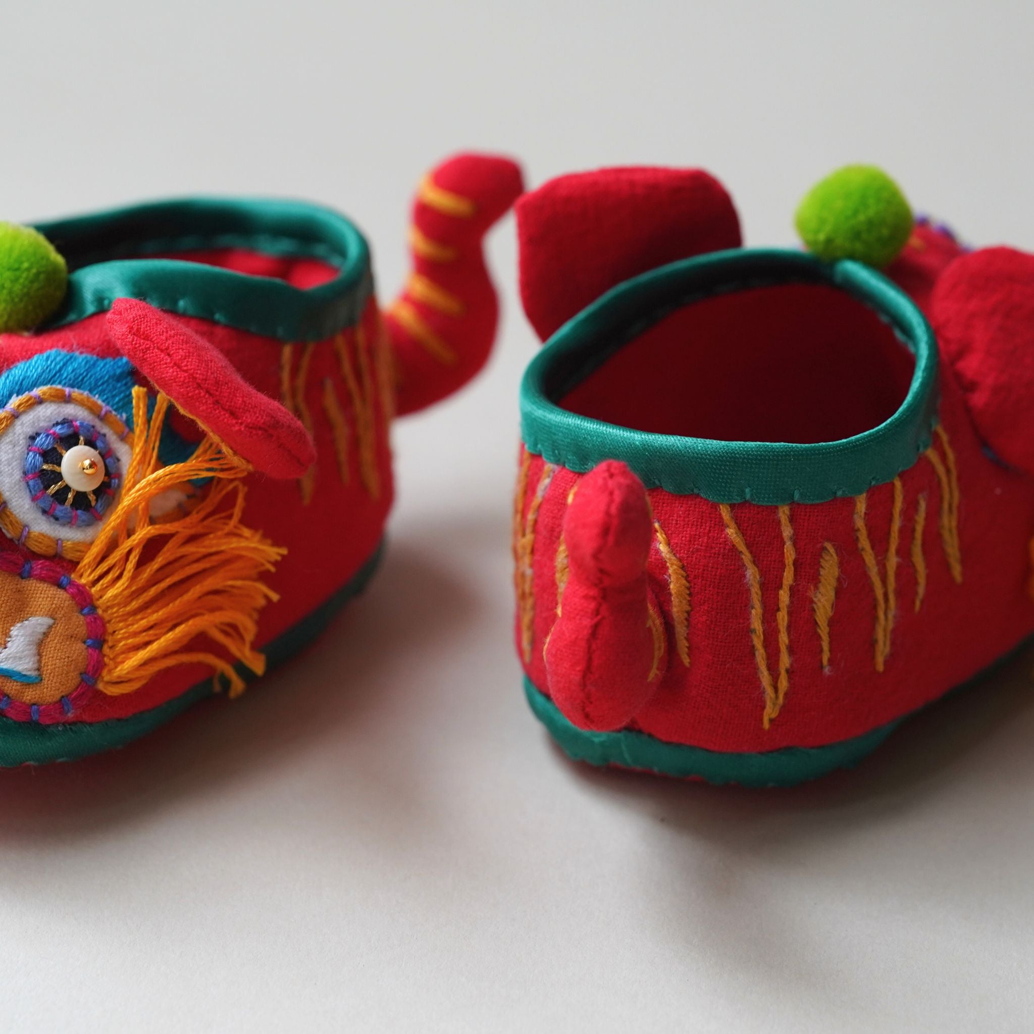 Tiger Guardian Shoes | Embroidery Kit