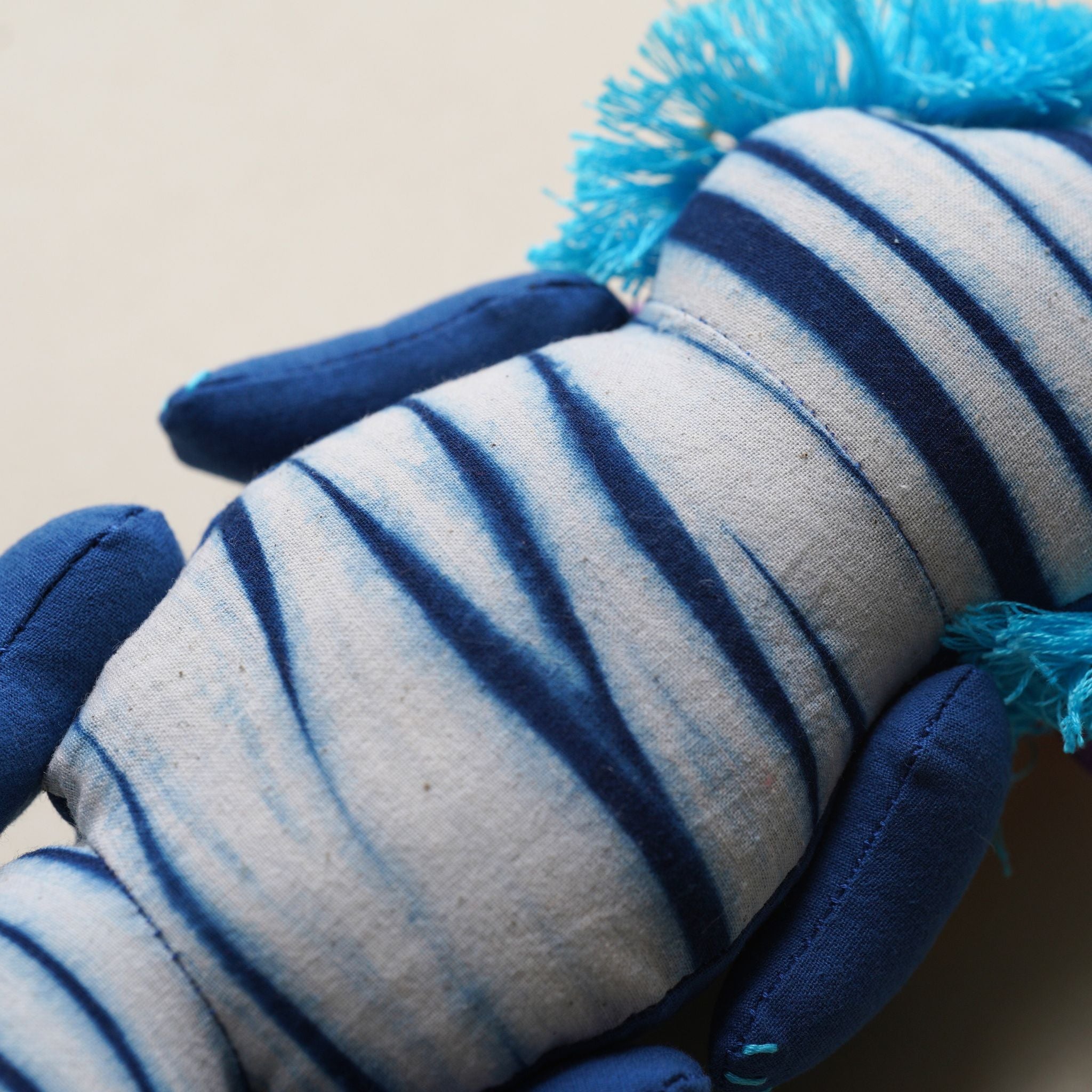 Embroidery Kit | Handmade Gift | Blue Dragon Bag