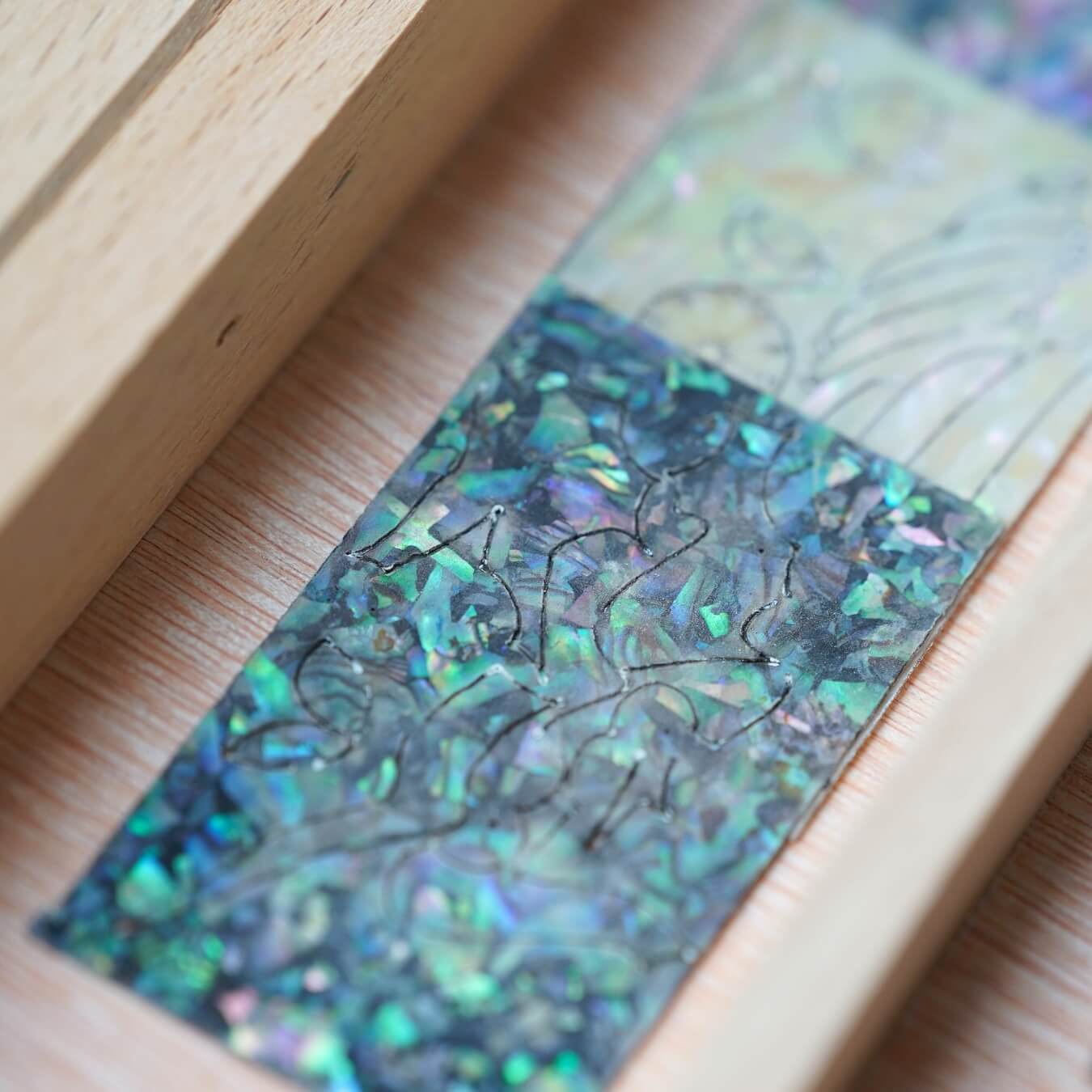 Modern Mother of Pearl Inlay DIY Kit | Magpie